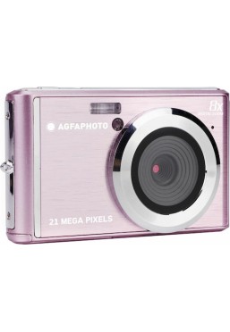 AgfaPhoto DC5200 Compact Φωτογραφική Μηχανή 21MP Οπτικού Ζουμ 8x Ροζ