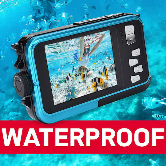 AgfaPhoto Realishot WP8000 Compact Φωτογραφική Μηχανή 8MP με Οθόνη 2.7