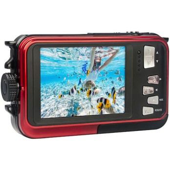 AgfaPhoto Realishot WP8000 Compact Φωτογραφική Μηχανή 24MP με Οθόνη 2.7