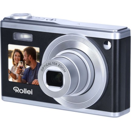Rollei Compactline 10x Compact Φωτογραφική Μηχανή 20MP Οπτικού Ζουμ 10x με Οθόνη 2.8