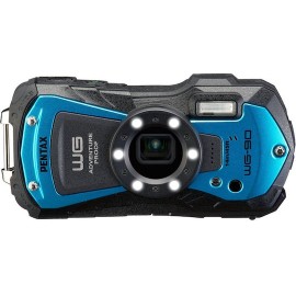 Pentax WG-90 Compact Φωτογραφική Μηχανή 16MP Οπτικού Ζουμ 5x Μπλε