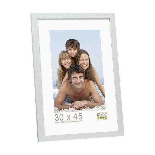 Deknudt S44CD1 Κορνίζα Ξύλινη με Ασημί Πλαίσιο Silver 6τμχ