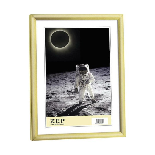 ZEP Κορνίζα Πλαστική με Χρυσό Πλαίσιο