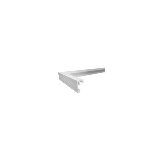 Walther Chair Κορνίζα Ασημένια με Γκρι Πλαίσιο