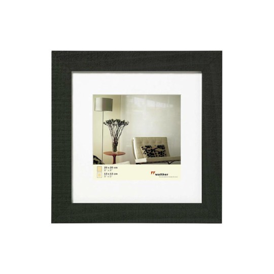 Walther Home Κορνίζα Ξύλινη Black