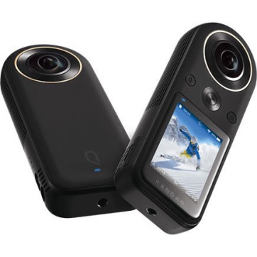 Kandao QooCam 8K 64GB Action Camera 8K Λήψης 360° και Wi-Fi Μαύρη