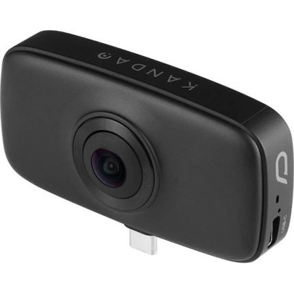 Kandao Qoocam Fun Black Φακός Κάμερας ​Κινητών 360