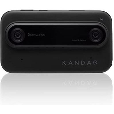 Kandao Βιντεοκάμερα 4K UHD @ 60fps QooCam EGO 3D Αισθητήρας CMOS Αποθήκευση σε Κάρτα Μνήμης με Οθόνη 2.54