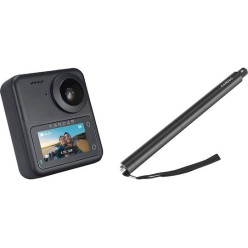 Kandao QooCam 3 Travel Kit 64GB Action Camera 5K Λήψης 360° Υποβρύχια με Οθόνη Αφής 1.9