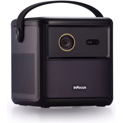 InFocus Crusader Challenger IN3008SL Mini Projector DLP Full HD Λάμπας LED με Wi-Fi και Ενσωματωμένα Ηχεία