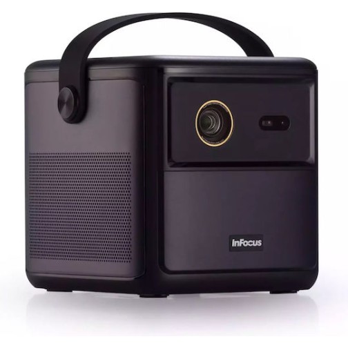 InFocus Crusader Challenger IN3008SL Mini Projector DLP Full HD Λάμπας LED με Wi-Fi και Ενσωματωμένα Ηχεία
