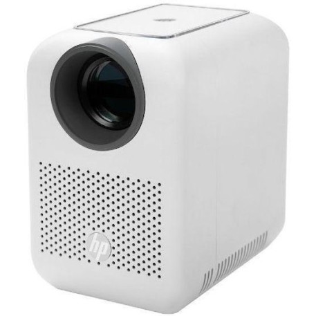 HP CC180W Projector LCD HD Λάμπας LED με Wi-Fi και Ενσωματωμένα Ηχεία