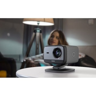 Philips NeoPix 450 Smart NPX450/INT Projector LCD Λάμπας LED με Wi-Fi και Ενσωματωμένα Ηχεία