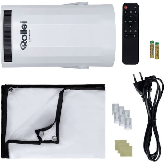 Rollei Smart Beamer SB-502 40540 Projector LCD HD με Wi-Fi και Ενσωματωμένα Ηχεία