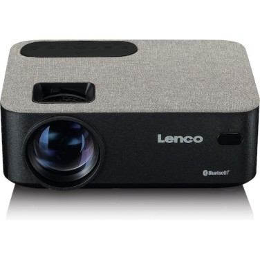 Lenco LPJ-700BKGY Mini Projector LCD HD Λάμπας LED με Ενσωματωμένα Ηχεία