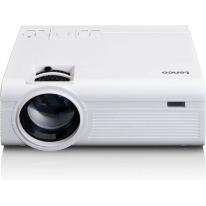 Lenco LPJ-280WH Projector LCD Λάμπας LED με Ενσωματωμένα Ηχεία