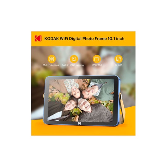 Kodak Ψηφιακή Κορνίζα με Οθόνη Αφής με WiFi Μπλε RWF-108V