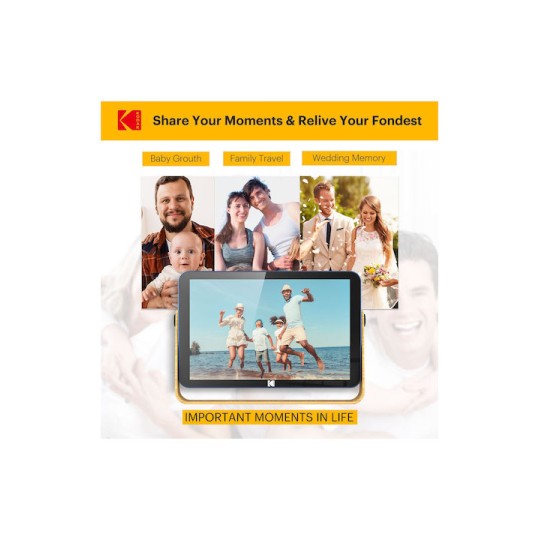 Kodak Ψηφιακή Κορνίζα με Οθόνη Αφής με WiFi Μπλε RWF-108V
