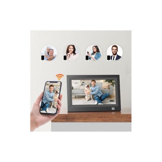 Kodak Wifi Ψηφιακή Κορνίζα με WiFi Μαύρη RWF-116B