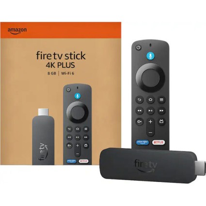 Amazon Smart TV Stick Fire TV Stick 4K Plus UHD με Bluetooth / Wi-Fi / HDMI και Alexa