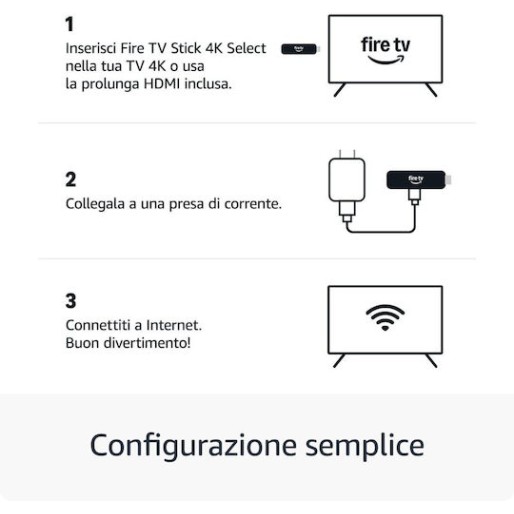 Amazon Smart TV Stick Fire 4K UHD με Wi-Fi / HDMI