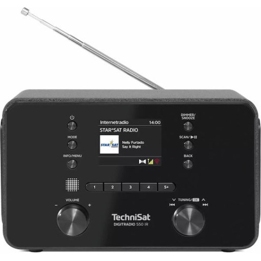 Technisat DigitRadio Επιτραπέζιο Ραδιόφωνο Μαύρο
