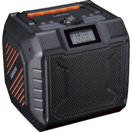Lenco ODR-160GY Φορητό Ραδιόφωνο Επαναφορτιζόμενο DAB+ με USB Μαύρο