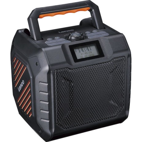 Lenco ODR-160GY Φορητό Ραδιόφωνο Επαναφορτιζόμενο DAB+ με USB Μαύρο