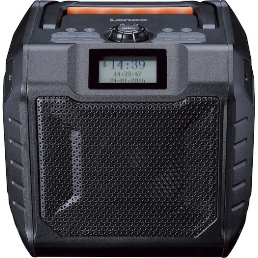 Lenco ODR-160GY Φορητό Ραδιόφωνο Επαναφορτιζόμενο DAB+ με USB Μαύρο