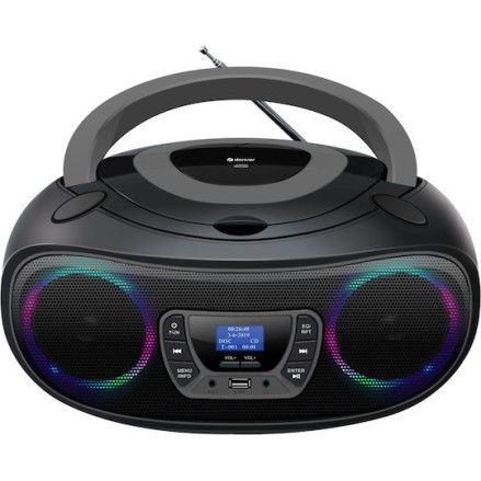 Denver TDB-212 Φορητό Ηχοσύστημα με CD Μαύρο
