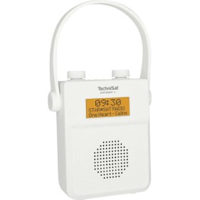 Technisat DigitRadio 30 Φορητό Ραδιόφωνο Επαναφορτιζόμενο DAB με Bluetooth Λευκό