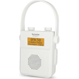 Technisat DigitRadio 30 Φορητό Ραδιόφωνο Επαναφορτιζόμενο DAB με Bluetooth Λευκό