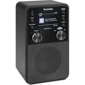 Technisat DigitRadio 317 Επιτραπέζιο Ραδιόφωνο Ρεύματος DAB με Bluetooth Μαύρο