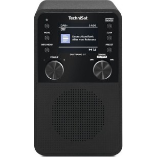 Technisat DigitRadio 317 Επιτραπέζιο Ραδιόφωνο Ρεύματος DAB με Bluetooth Μαύρο