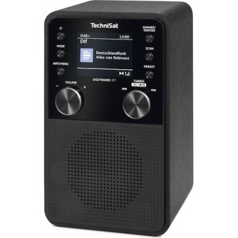 Technisat DigitRadio 317 Επιτραπέζιο Ραδιόφωνο Ρεύματος DAB με Bluetooth Μαύρο