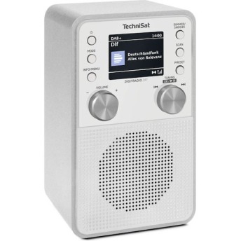 Technisat DigitRadio 317 Επιτραπέζιο Ραδιόφωνο Ρεύματος DAB με Bluetooth Λευκό
