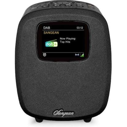 Sangean DCR-83 Επιτραπέζιο Ραδιόφωνο Ρεύματος DAB+ με Bluetooth Μαύρο