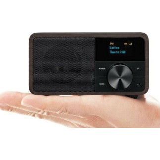 Sangean DDR-7 Επιτραπέζιο Ραδιόφωνο Επαναφορτιζόμενο DAB+ με Bluetooth Dark Wood