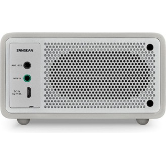 Sangean DDR-7 Επιτραπέζιο Ραδιόφωνο Επαναφορτιζόμενο DAB+ με Bluetooth Ασημί