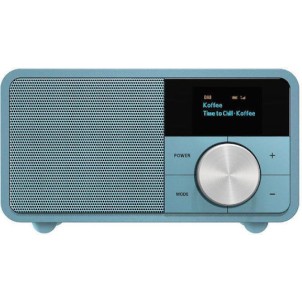 Sangean DDR-7 Επιτραπέζιο Ραδιόφωνο Επαναφορτιζόμενο DAB+ με Bluetooth Μπλε