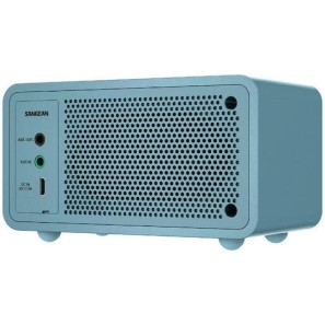 Sangean DDR-7 Επιτραπέζιο Ραδιόφωνο Επαναφορτιζόμενο DAB+ με Bluetooth Μπλε