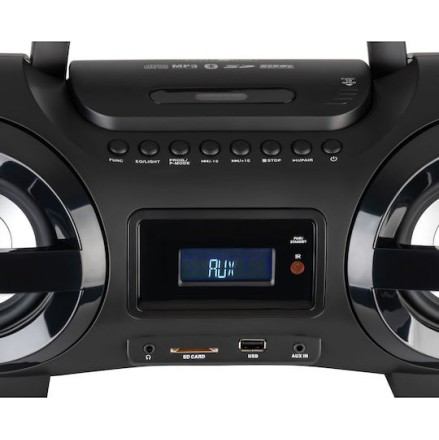 Reflexion Φορητό Ηχοσύστημα με CD / Ραδιόφωνο / Bluetooth / USB Μαύρο