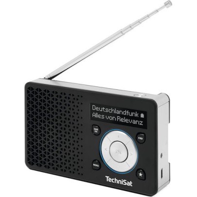 Technisat DigitRadio 1 A Φορητό Ραδιόφωνο Επαναφορτιζόμενο DAB+ Μαύρο