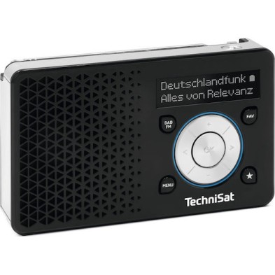 Technisat DigitRadio 1 A Φορητό Ραδιόφωνο Επαναφορτιζόμενο DAB+ Μαύρο