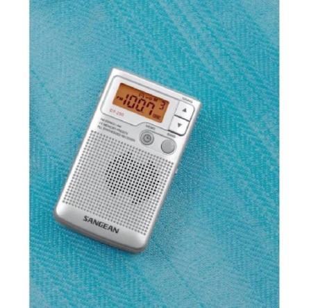Sangean DT-250 Ραδιοφωνάκι Μπαταρίας Ασημί