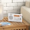 Sangean PR-D7 Επιτραπέζιο Ραδιόφωνο Λευκό