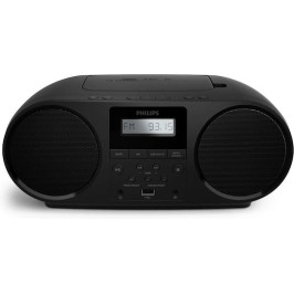 Philips Taz5000/10 Φορητό Ηχοσύστημα με Bluetooth / Ραδιόφωνο / CD / Κασετόφωνο / USB Μαύρο