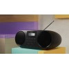 Philips Φορητό Ηχοσύστημα με Ραδιόφωνο σε Μαύρο Χρώμα
