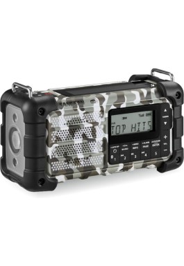 Sangean MMR-99 Φορητό Ραδιόφωνο Ηλιακό DAB Γκρι