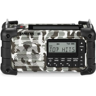 Sangean MMR-99 Φορητό Ραδιόφωνο Ηλιακό DAB Γκρι